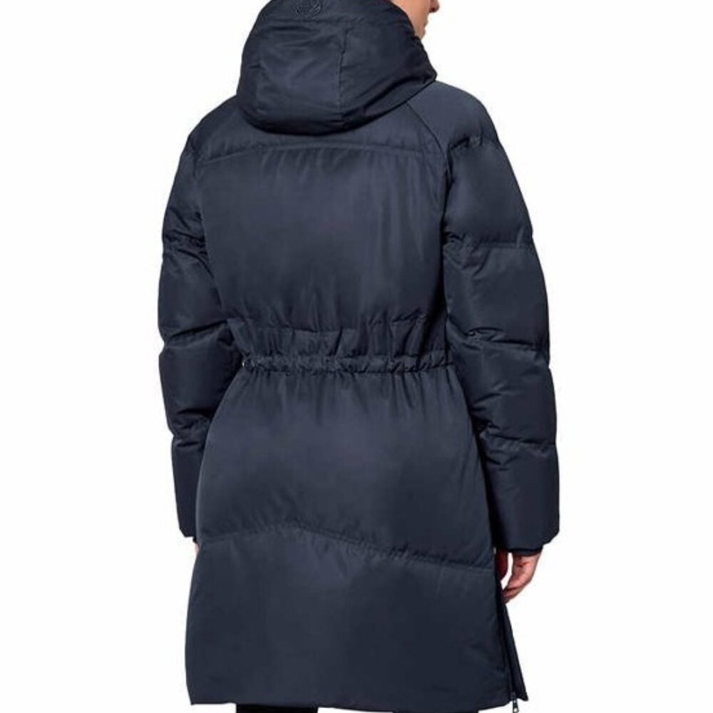 NWT Womens Mondetta Outdoor Mid-Length Down Puffer Jacket Black - Picture 2 of 4
